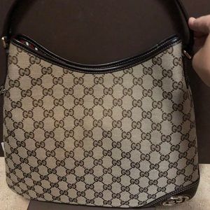 Gucci Brown Shoulder Bag Never Used